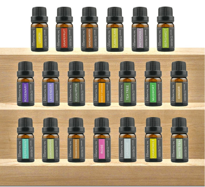Essential Oil Set – Pure Aromatherapy Oils (10ml)