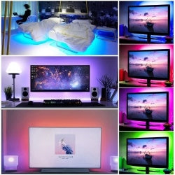 RGB LED Strip Lights – 5m | Remote Control, 12V